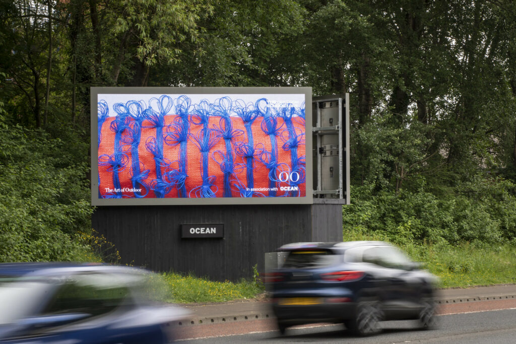 Ocean Outdoor billboards Degree Show 2022